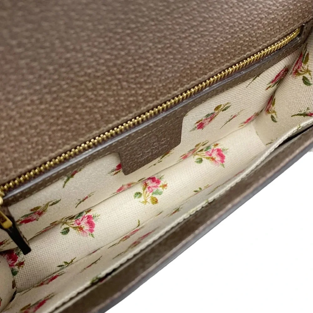❌SOLD❌Gucci Embroidered Sylvie Clutch Belt Bag - Picture 13 of 14